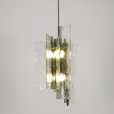 Suspension LS199 by Carlo Nason, Mazzega circa 1960