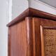 Roche Bobois rattan wardrobe