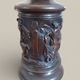 Pair of antique lamp feet - Greek mythology - Bacchanalia