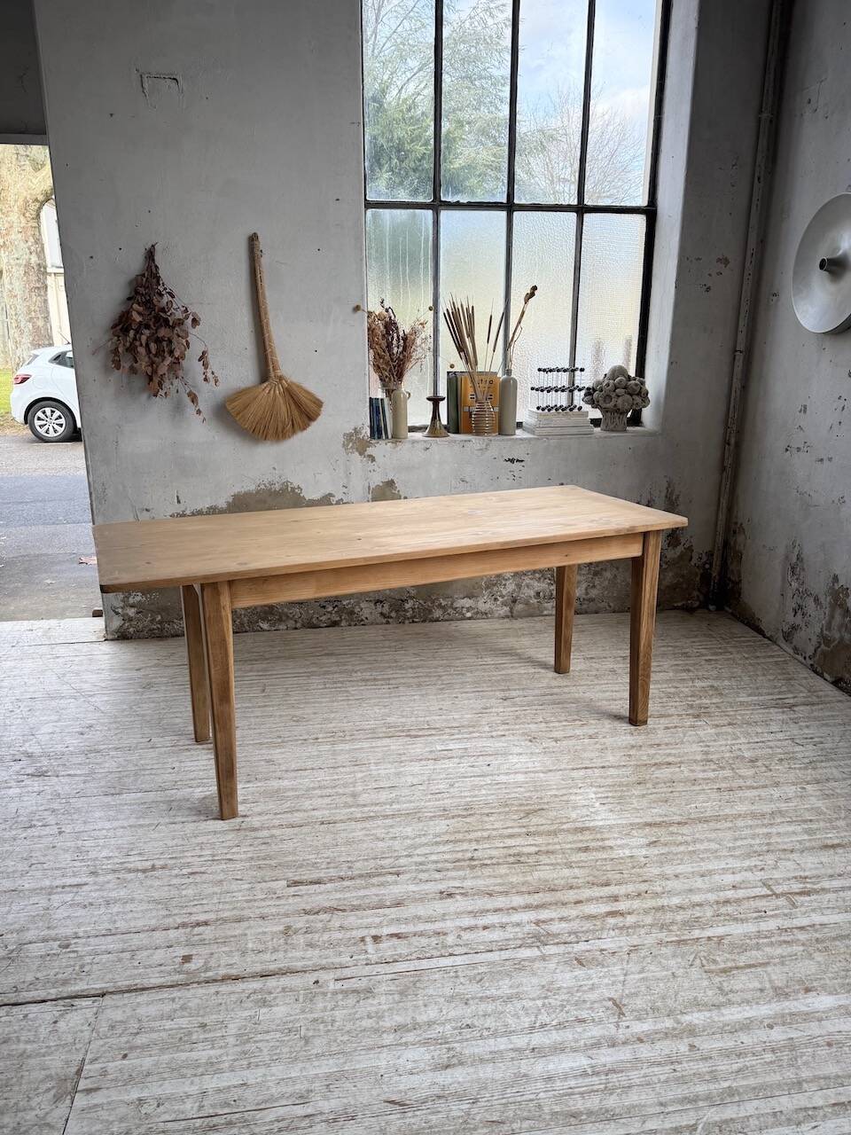 Pine farmhouse table 180cm