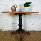 19th century violin table in walnut