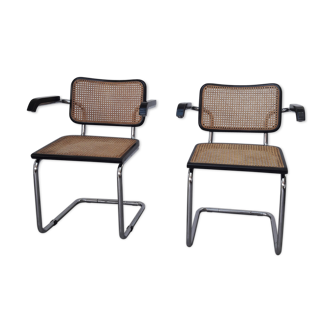 Cesca B64  armchairs by Marcel Breuer