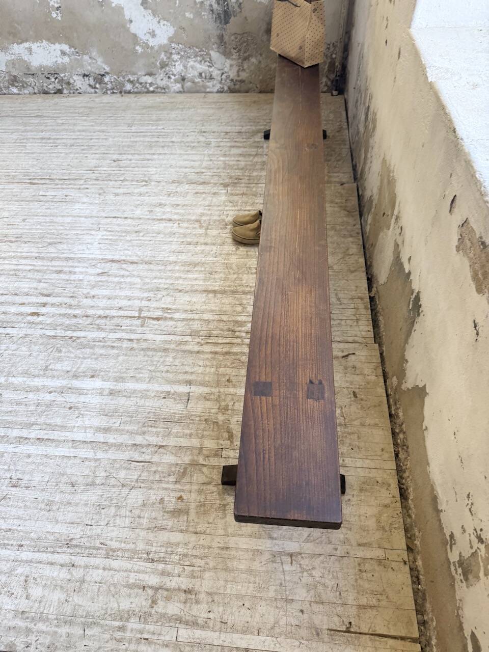 Oak bench 260 cm (2 available)