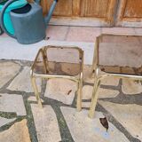 Vintage nesting coffee table