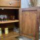 Vintage sideboard with "moustache" base