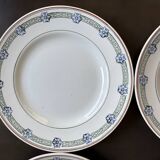4 St Amand iron earth flat plates