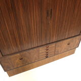 Xxl vintage rosewood sideboard / highboard made in the 60s