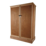 1920s Compactom Ltd gentleman’s wardrobe in light oak