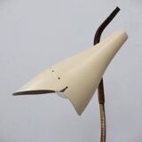 Oscar Torlasco for Lumen rare 1950s Italian table lamp in brass and marble