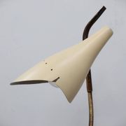 Oscar Torlasco for Lumen rare 1950s Italian table lamp in brass and marble