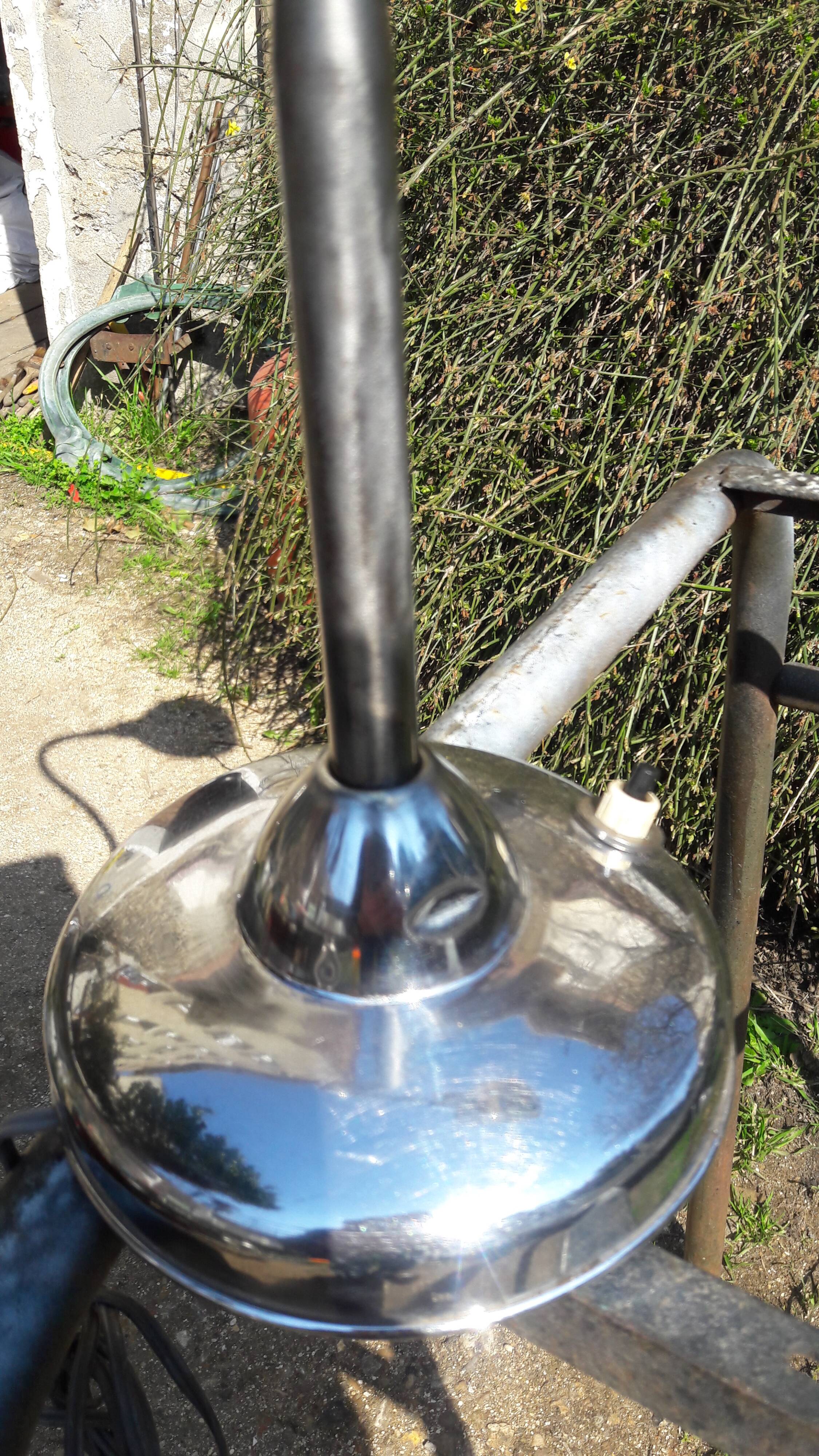 Jumo chrome lamp "50" to ask