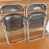 2 folding chairs in plexi , Itialienne , 2inn in Lissone