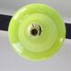 1970 Targetti Sankey pendant light in green opaline