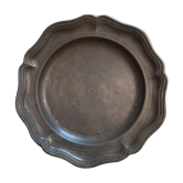 Assiette en étain 18ème siècle