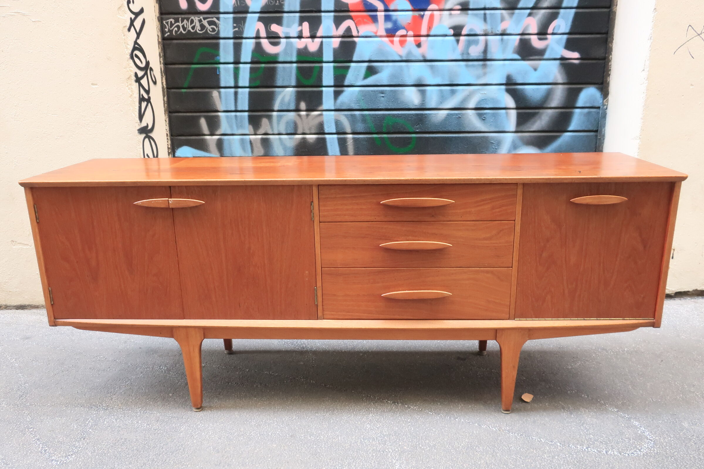 Sideboard of the 1960s teak