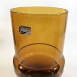 Set of 6 orangeade glasses / pitcher / ice bucket • Italy • 1970