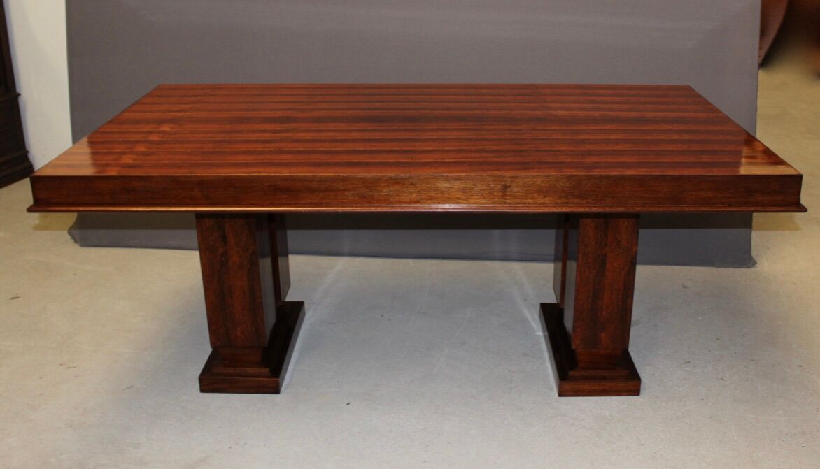 Art deco period dining table