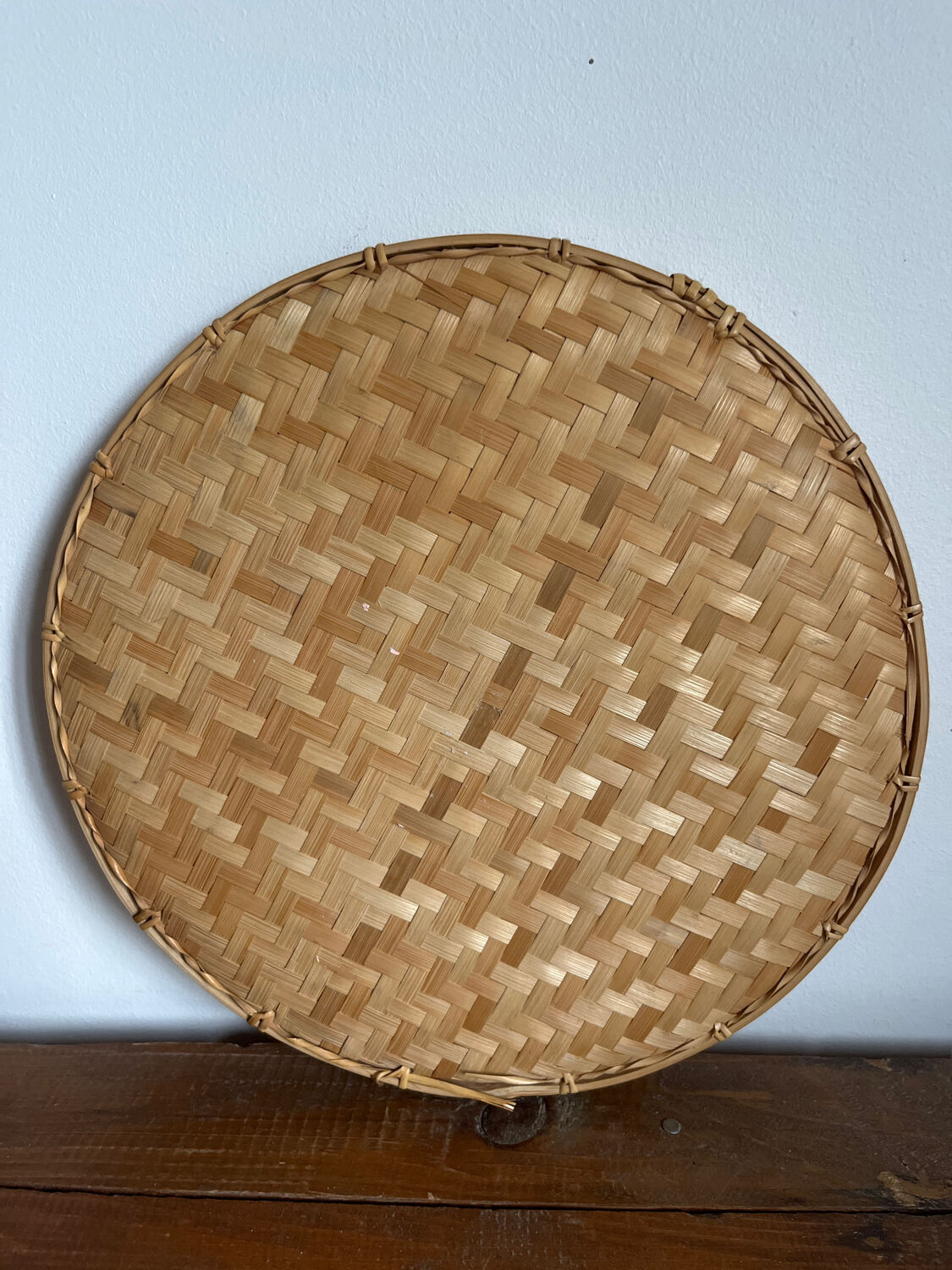 Rattan tray