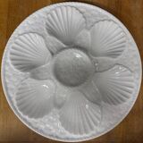 4 Longchamp oyster plates