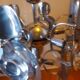 Lustre vintage 70, Oscar Torlasco , 9 feux