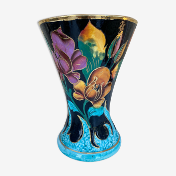 Vase diabolo céramique 1960 Vallauris