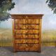 Large Louis Philippe chest of drawers