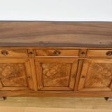 Buffet 3 portes en noyer, fin XIXème