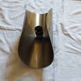 Vintage wall lamp in brushed stainless steel 70