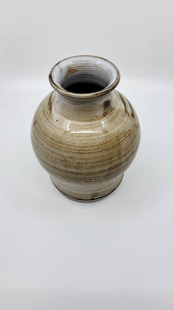 Vase Jacques Pouchain Atelier Dieulefit en céramique France 1960