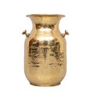 Handmade brass umbrella stand by samex italy 1970s