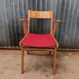 Scandinavian vintage bridge chair
