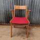 Vintage Scandinavian bridge armchair