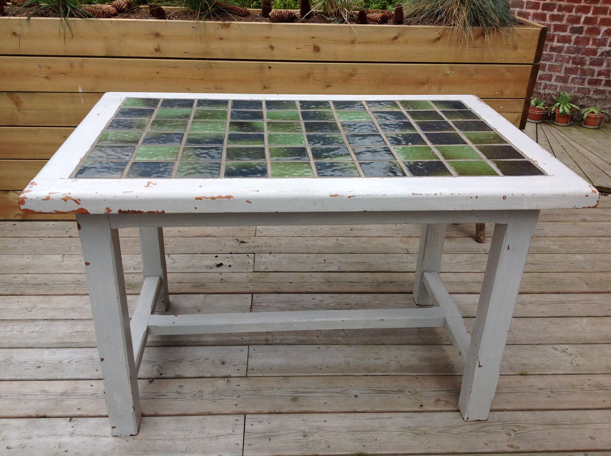 Table de cuisine vintage