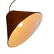 Vintage orange metal pendant light