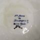 French Vintage Oyster Plate" St jean de Bretagne Faience Hand painted 1960s