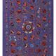 Hand knotted rug, vintage turkish rug 101x191 cm