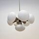 Midcentury Chrome Space Age Sputnik Pendant, 1970s