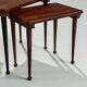 Set of 3 Danish nesting tables in rosewood Denmark 1960