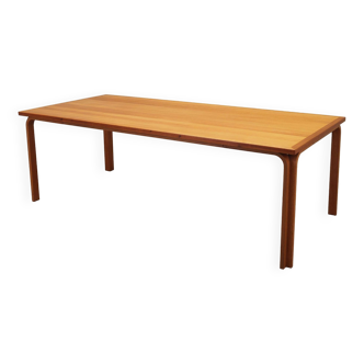 Teak desk, Danish design, 1980s, designer: Rud Thygesen & Johnny Sørensen, production: Magnus Olesen