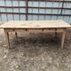 200 cm Solid oak farmhouse table