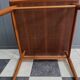 Table basse carrée en teck par Grete Jalk pour Glostrup Danemark années 1960.