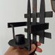 Vintage brutalist wall sconce