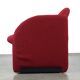 Vintage Artifort Design Armchair Model Ben in Sturdy Red Fabric