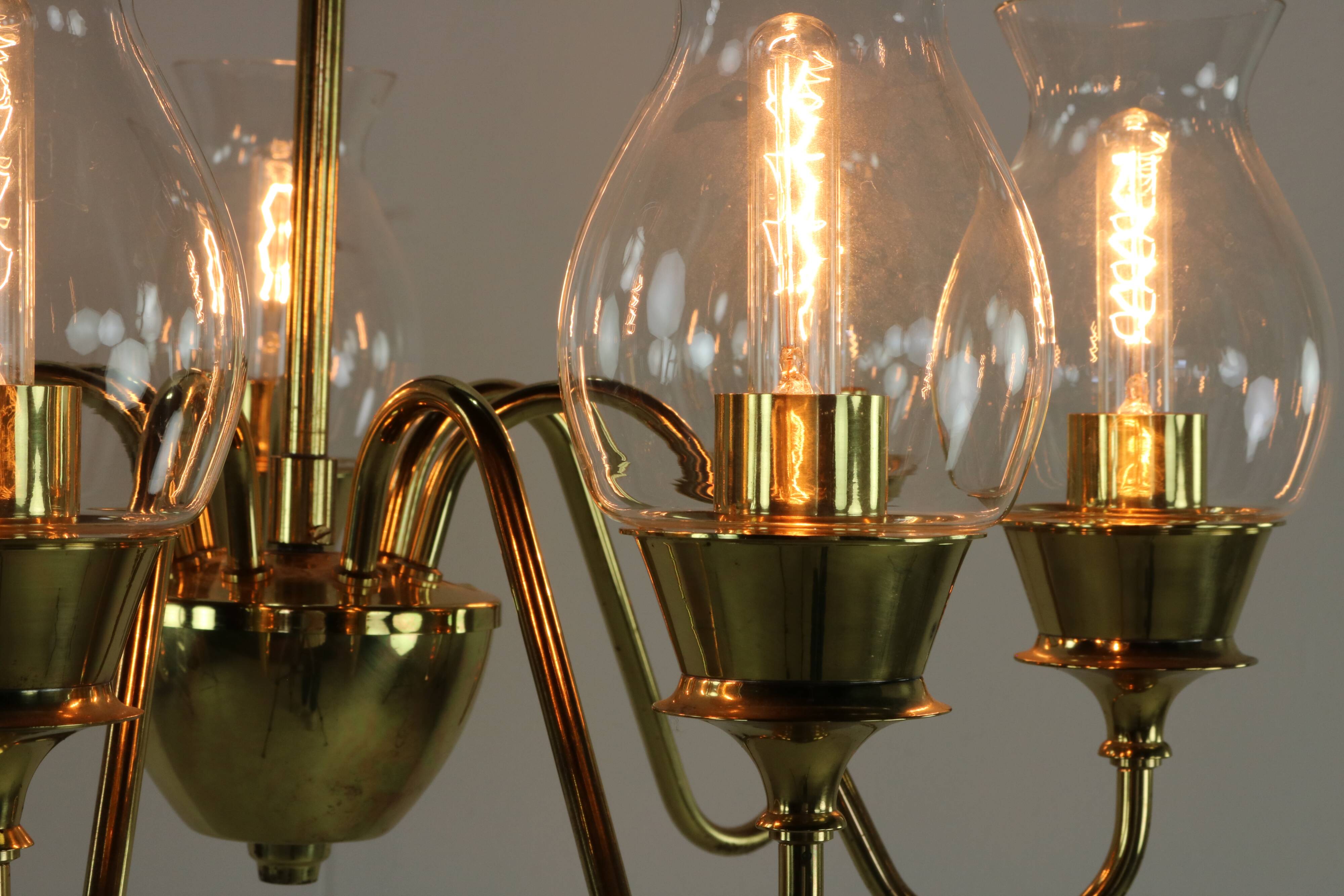 Swedish design ceiling lamp by Hans Agne Jakobsson