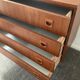Scandinavian chest of drawers from the 60s in teak