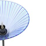 Floor lamp with a glass base and diffuser by Carlo Bartoli for Antonangeli, 1980s.