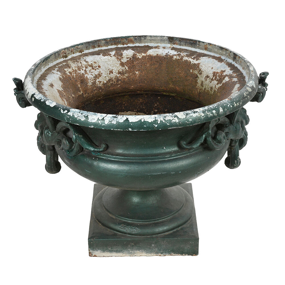 Medici planter in cast iron