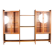 Retro Teak 1960s Mid Century Three Bay Ladder Shelving System