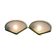 2 appliques en verre style Hollywood Regency par Massive, Belgique