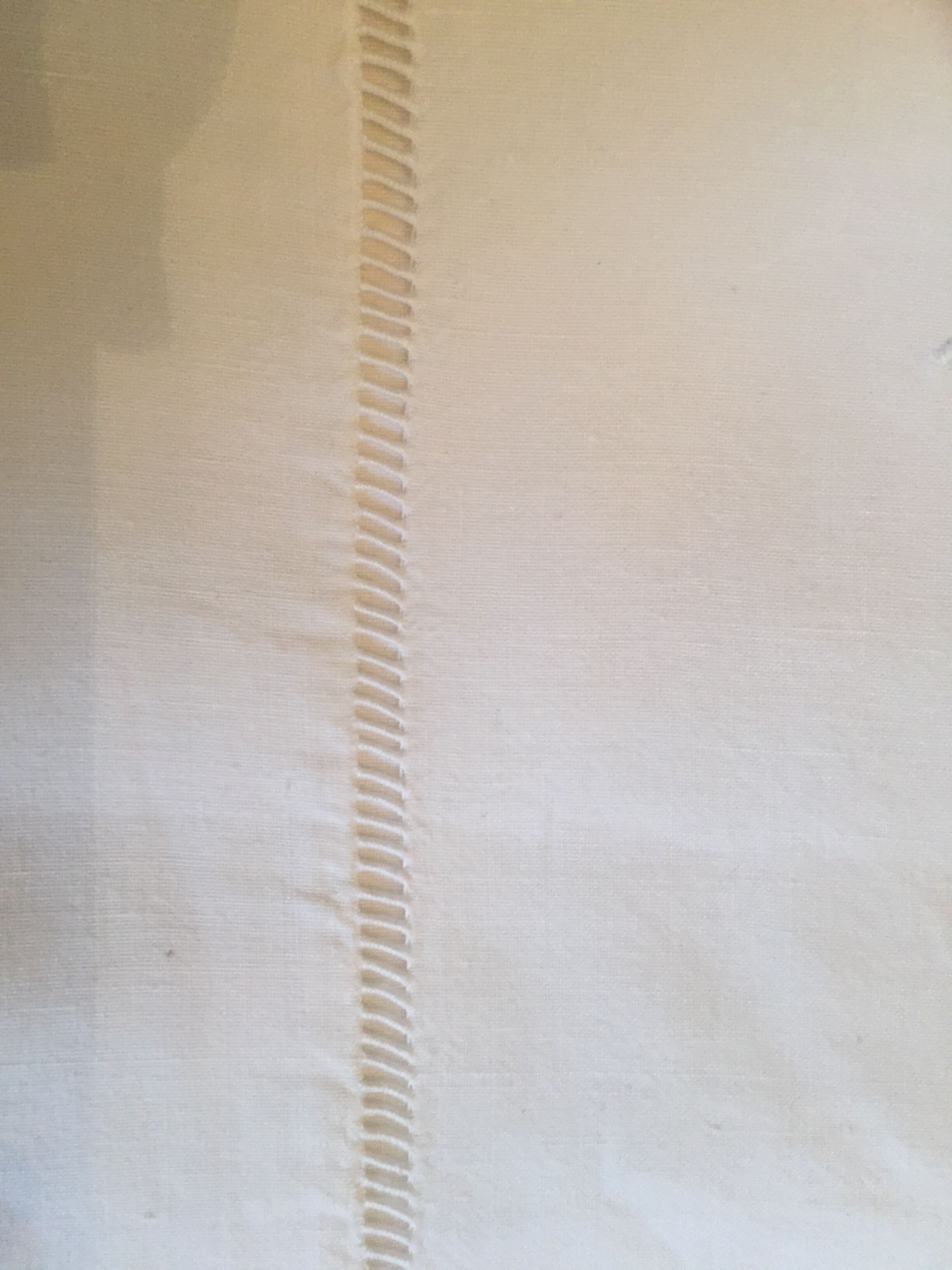 Drap ancien monogrammée